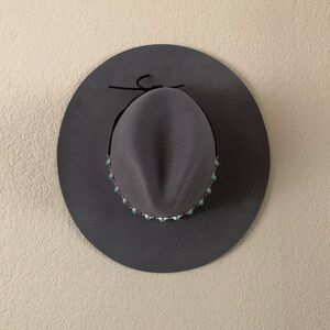 Grey fashion country hat